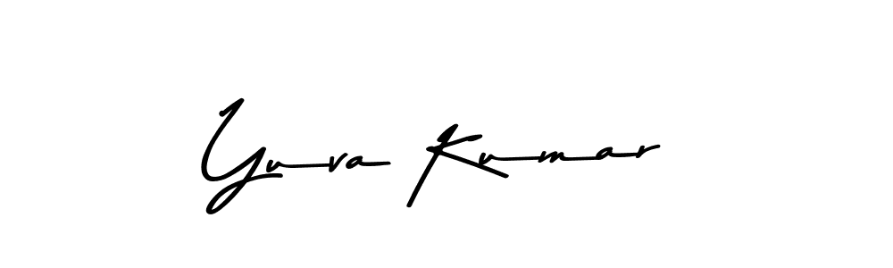 The best way (Asem Kandis PERSONAL USE) to make a short signature is to pick only two or three words in your name. The name Yuva Kumar include a total of six letters. For converting this name. Yuva Kumar signature style 9 images and pictures png