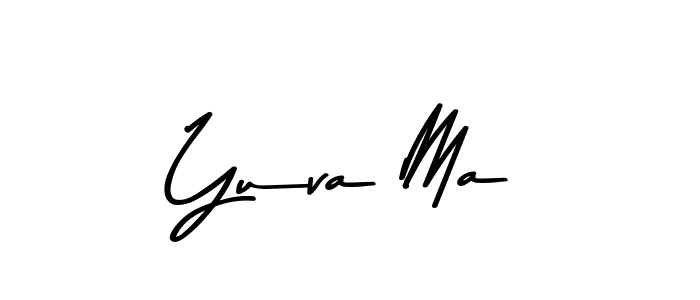 Similarly Asem Kandis PERSONAL USE is the best handwritten signature design. Signature creator online .You can use it as an online autograph creator for name Yuva Ma. Yuva Ma signature style 9 images and pictures png