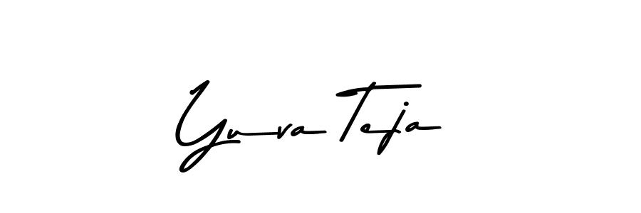 Design your own signature with our free online signature maker. With this signature software, you can create a handwritten (Asem Kandis PERSONAL USE) signature for name Yuva Teja. Yuva Teja signature style 9 images and pictures png