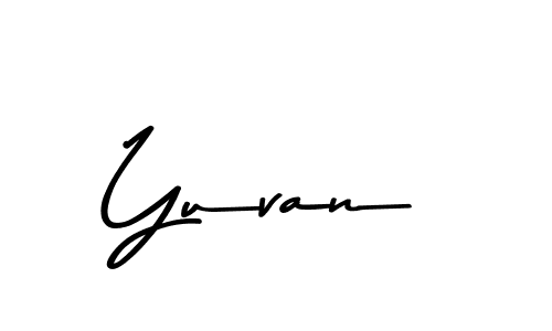 This is the best signature style for the Yuvan name. Also you like these signature font (Asem Kandis PERSONAL USE). Mix name signature. Yuvan signature style 9 images and pictures png