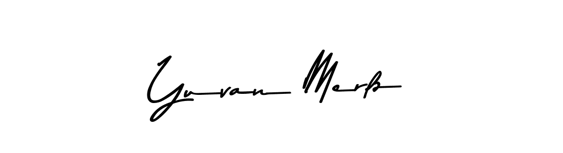 How to make Yuvan Merlz signature? Asem Kandis PERSONAL USE is a professional autograph style. Create handwritten signature for Yuvan Merlz name. Yuvan Merlz signature style 9 images and pictures png