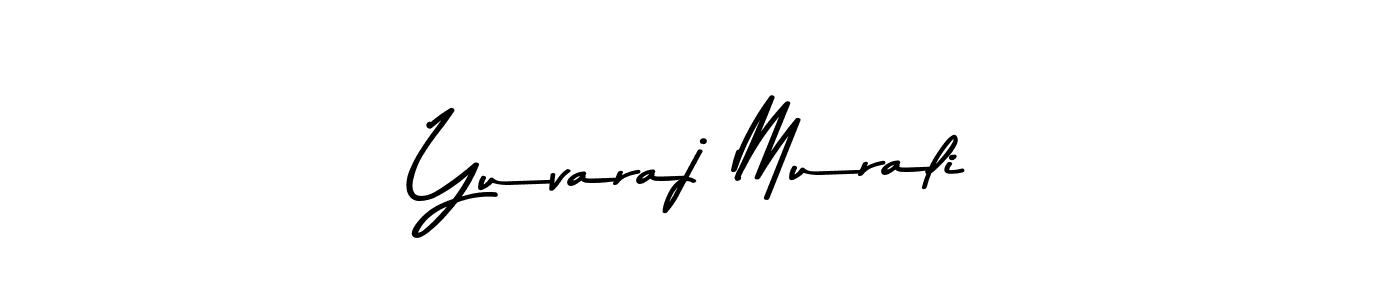 if you are searching for the best signature style for your name Yuvaraj Murali. so please give up your signature search. here we have designed multiple signature styles  using Asem Kandis PERSONAL USE. Yuvaraj Murali signature style 9 images and pictures png