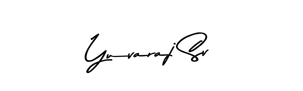 How to Draw Yuvaraj Sv signature style? Asem Kandis PERSONAL USE is a latest design signature styles for name Yuvaraj Sv. Yuvaraj Sv signature style 9 images and pictures png