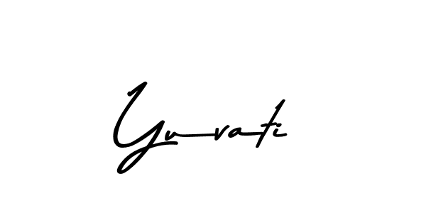 Also You can easily find your signature by using the search form. We will create Yuvati name handwritten signature images for you free of cost using Asem Kandis PERSONAL USE sign style. Yuvati signature style 9 images and pictures png