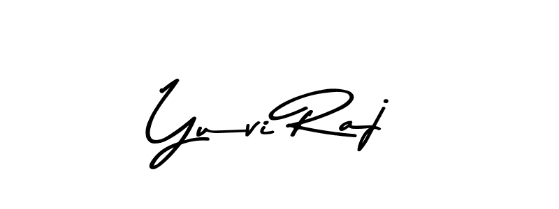 Design your own signature with our free online signature maker. With this signature software, you can create a handwritten (Asem Kandis PERSONAL USE) signature for name Yuvi Raj. Yuvi Raj signature style 9 images and pictures png