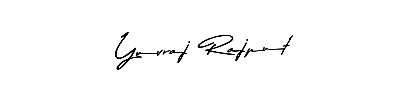 The best way (Asem Kandis PERSONAL USE) to make a short signature is to pick only two or three words in your name. The name Yuvraj  Rajput include a total of six letters. For converting this name. Yuvraj  Rajput signature style 9 images and pictures png