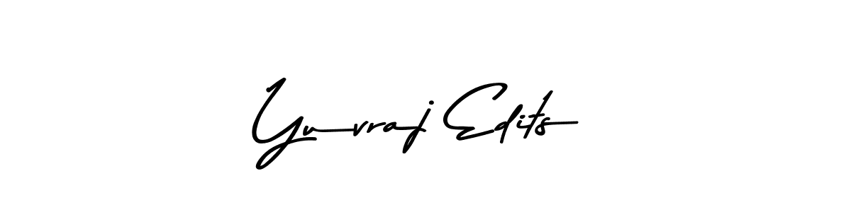 Create a beautiful signature design for name Yuvraj Edits. With this signature (Asem Kandis PERSONAL USE) fonts, you can make a handwritten signature for free. Yuvraj Edits signature style 9 images and pictures png