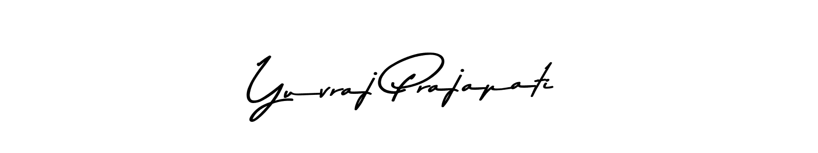 Similarly Asem Kandis PERSONAL USE is the best handwritten signature design. Signature creator online .You can use it as an online autograph creator for name Yuvraj Prajapati. Yuvraj Prajapati signature style 9 images and pictures png