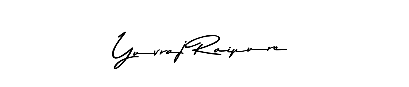 Yuvraj Raipure stylish signature style. Best Handwritten Sign (Asem Kandis PERSONAL USE) for my name. Handwritten Signature Collection Ideas for my name Yuvraj Raipure. Yuvraj Raipure signature style 9 images and pictures png