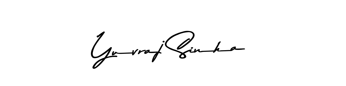 How to make Yuvraj Sinha signature? Asem Kandis PERSONAL USE is a professional autograph style. Create handwritten signature for Yuvraj Sinha name. Yuvraj Sinha signature style 9 images and pictures png