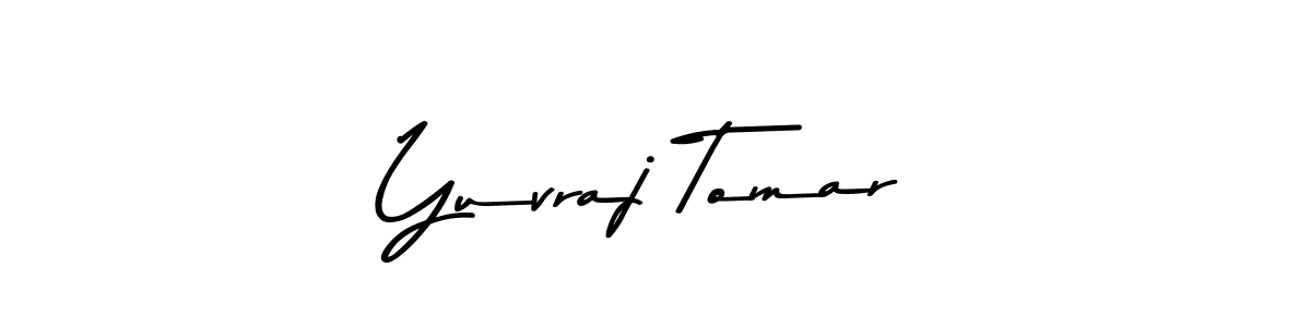 Also You can easily find your signature by using the search form. We will create Yuvraj Tomar name handwritten signature images for you free of cost using Asem Kandis PERSONAL USE sign style. Yuvraj Tomar signature style 9 images and pictures png