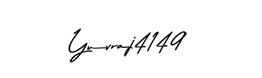 Asem Kandis PERSONAL USE is a professional signature style that is perfect for those who want to add a touch of class to their signature. It is also a great choice for those who want to make their signature more unique. Get Yuvraj4149 name to fancy signature for free. Yuvraj4149 signature style 9 images and pictures png