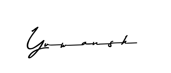 Here are the top 10 professional signature styles for the name Yuwansh. These are the best autograph styles you can use for your name. Yuwansh signature style 9 images and pictures png