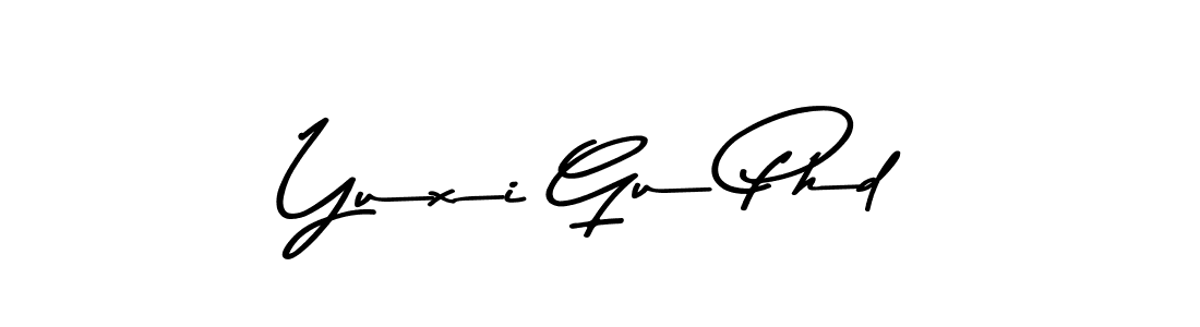 Asem Kandis PERSONAL USE is a professional signature style that is perfect for those who want to add a touch of class to their signature. It is also a great choice for those who want to make their signature more unique. Get Yuxi Gu Phd name to fancy signature for free. Yuxi Gu Phd signature style 9 images and pictures png
