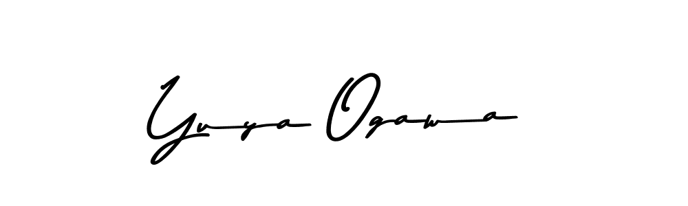 Design your own signature with our free online signature maker. With this signature software, you can create a handwritten (Asem Kandis PERSONAL USE) signature for name Yuya Ogawa. Yuya Ogawa signature style 9 images and pictures png