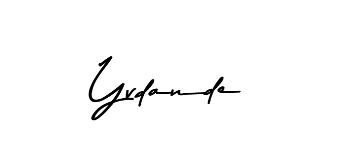 Use a signature maker to create a handwritten signature online. With this signature software, you can design (Asem Kandis PERSONAL USE) your own signature for name Yvdande. Yvdande signature style 9 images and pictures png