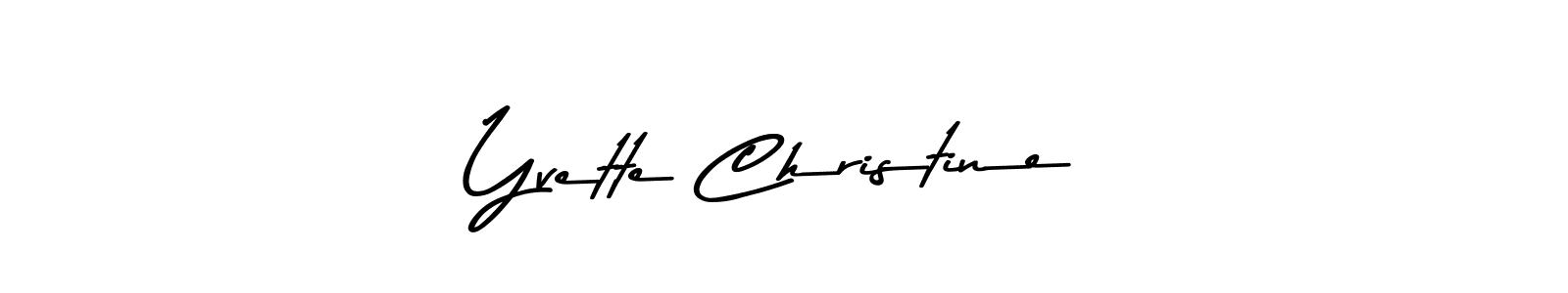 Here are the top 10 professional signature styles for the name Yvette Christine. These are the best autograph styles you can use for your name. Yvette Christine signature style 9 images and pictures png