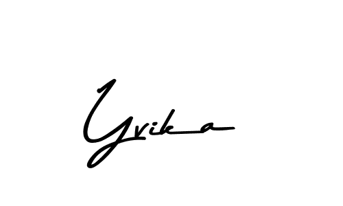 How to make Yvika signature? Asem Kandis PERSONAL USE is a professional autograph style. Create handwritten signature for Yvika name. Yvika signature style 9 images and pictures png