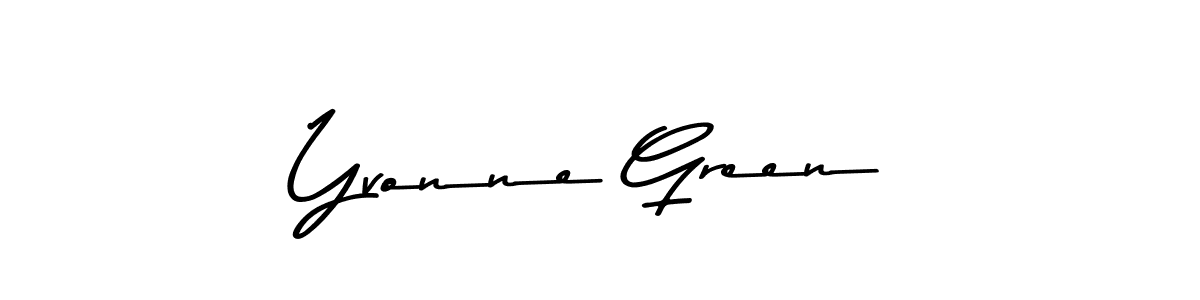 Similarly Asem Kandis PERSONAL USE is the best handwritten signature design. Signature creator online .You can use it as an online autograph creator for name Yvonne Green. Yvonne Green signature style 9 images and pictures png