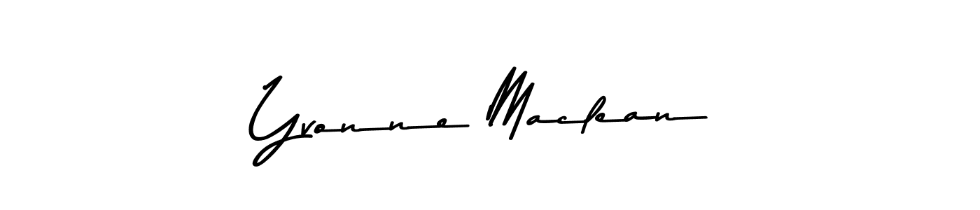 Make a short Yvonne Maclean signature style. Manage your documents anywhere anytime using Asem Kandis PERSONAL USE. Create and add eSignatures, submit forms, share and send files easily. Yvonne Maclean signature style 9 images and pictures png