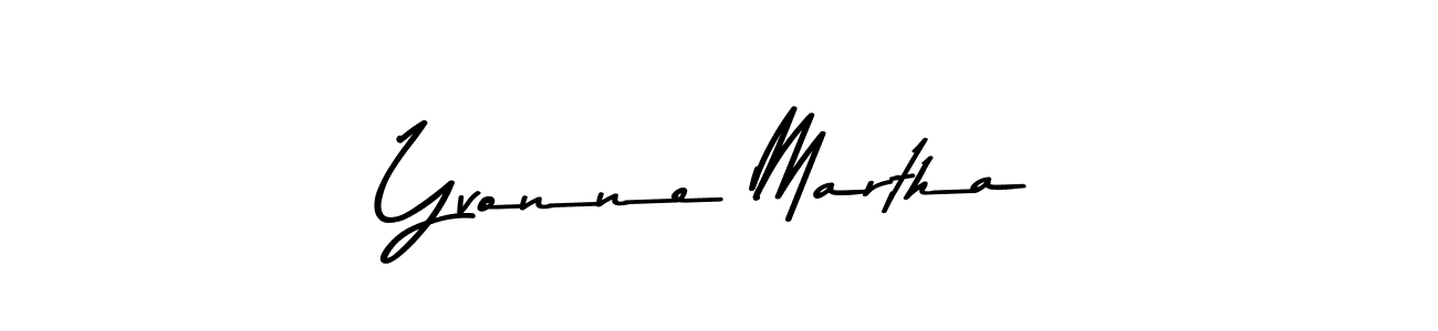 Best and Professional Signature Style for Yvonne Martha. Asem Kandis PERSONAL USE Best Signature Style Collection. Yvonne Martha signature style 9 images and pictures png