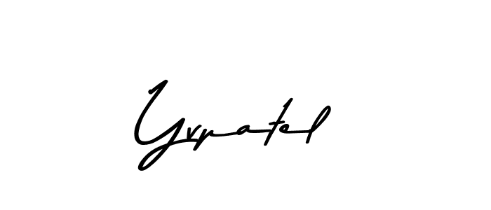 Use a signature maker to create a handwritten signature online. With this signature software, you can design (Asem Kandis PERSONAL USE) your own signature for name Yvpatel. Yvpatel signature style 9 images and pictures png