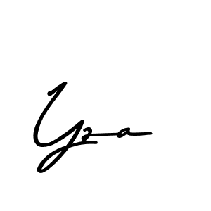 Make a beautiful signature design for name Yza. Use this online signature maker to create a handwritten signature for free. Yza signature style 9 images and pictures png