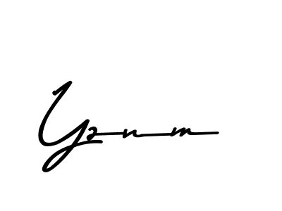 The best way (Asem Kandis PERSONAL USE) to make a short signature is to pick only two or three words in your name. The name Yznm include a total of six letters. For converting this name. Yznm signature style 9 images and pictures png