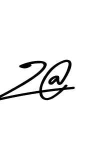 Also we have Z@ name is the best signature style. Create professional handwritten signature collection using Asem Kandis PERSONAL USE autograph style. Z@ signature style 9 images and pictures png