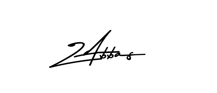 This is the best signature style for the Z Abbas name. Also you like these signature font (Asem Kandis PERSONAL USE). Mix name signature. Z Abbas signature style 9 images and pictures png