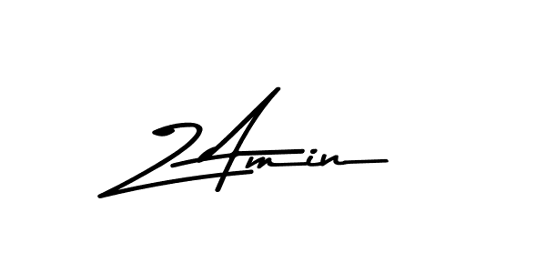 Also we have Z Amin name is the best signature style. Create professional handwritten signature collection using Asem Kandis PERSONAL USE autograph style. Z Amin signature style 9 images and pictures png