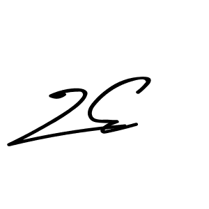 Use a signature maker to create a handwritten signature online. With this signature software, you can design (Asem Kandis PERSONAL USE) your own signature for name Z E. Z E signature style 9 images and pictures png