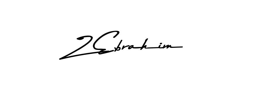 Similarly Asem Kandis PERSONAL USE is the best handwritten signature design. Signature creator online .You can use it as an online autograph creator for name Z Ebrahim. Z Ebrahim signature style 9 images and pictures png