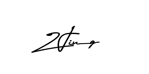 You should practise on your own different ways (Asem Kandis PERSONAL USE) to write your name (Z Jing) in signature. don't let someone else do it for you. Z Jing signature style 9 images and pictures png