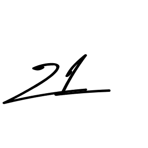 How to make Z L signature? Asem Kandis PERSONAL USE is a professional autograph style. Create handwritten signature for Z L name. Z L signature style 9 images and pictures png