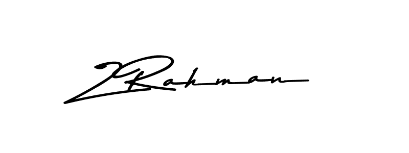 The best way (Asem Kandis PERSONAL USE) to make a short signature is to pick only two or three words in your name. The name Z Rahman include a total of six letters. For converting this name. Z Rahman signature style 9 images and pictures png