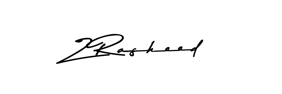 It looks lik you need a new signature style for name Z Rasheed. Design unique handwritten (Asem Kandis PERSONAL USE) signature with our free signature maker in just a few clicks. Z Rasheed signature style 9 images and pictures png