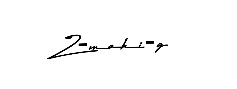 Z-mahi-g stylish signature style. Best Handwritten Sign (Asem Kandis PERSONAL USE) for my name. Handwritten Signature Collection Ideas for my name Z-mahi-g. Z-mahi-g signature style 9 images and pictures png