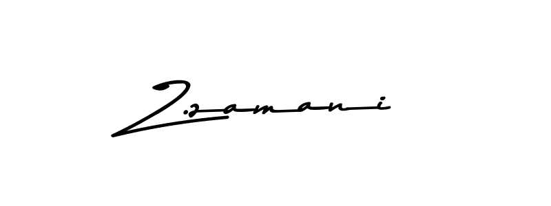 Asem Kandis PERSONAL USE is a professional signature style that is perfect for those who want to add a touch of class to their signature. It is also a great choice for those who want to make their signature more unique. Get Z.zamani name to fancy signature for free. Z.zamani signature style 9 images and pictures png