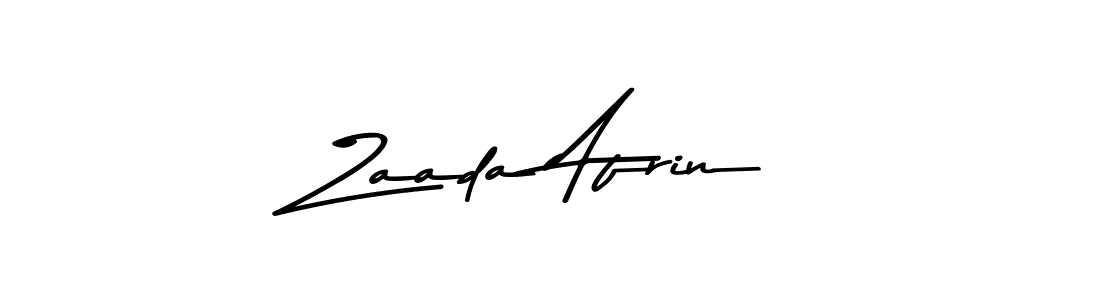 Also we have Zaada Afrin name is the best signature style. Create professional handwritten signature collection using Asem Kandis PERSONAL USE autograph style. Zaada Afrin signature style 9 images and pictures png