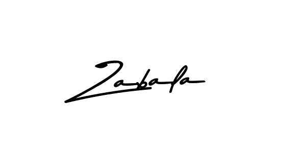 Also You can easily find your signature by using the search form. We will create Zabala name handwritten signature images for you free of cost using Asem Kandis PERSONAL USE sign style. Zabala signature style 9 images and pictures png