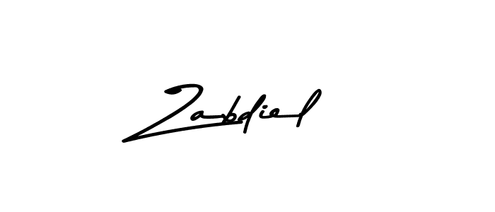 Here are the top 10 professional signature styles for the name Zabdiel. These are the best autograph styles you can use for your name. Zabdiel signature style 9 images and pictures png