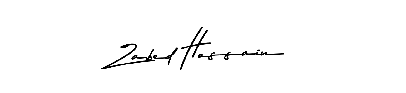 Make a beautiful signature design for name Zabed Hossain. Use this online signature maker to create a handwritten signature for free. Zabed Hossain signature style 9 images and pictures png