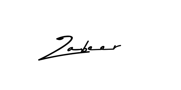 It looks lik you need a new signature style for name Zabeer. Design unique handwritten (Asem Kandis PERSONAL USE) signature with our free signature maker in just a few clicks. Zabeer signature style 9 images and pictures png