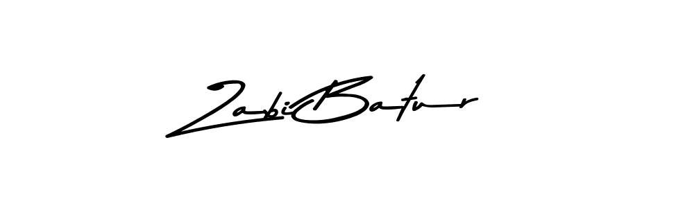 Once you've used our free online signature maker to create your best signature Asem Kandis PERSONAL USE style, it's time to enjoy all of the benefits that Zabi Batur name signing documents. Zabi Batur signature style 9 images and pictures png