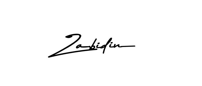 Make a beautiful signature design for name Zabidin. With this signature (Asem Kandis PERSONAL USE) style, you can create a handwritten signature for free. Zabidin signature style 9 images and pictures png