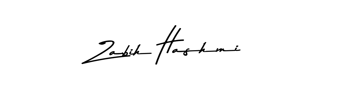 How to make Zabih Hashmi signature? Asem Kandis PERSONAL USE is a professional autograph style. Create handwritten signature for Zabih Hashmi name. Zabih Hashmi signature style 9 images and pictures png