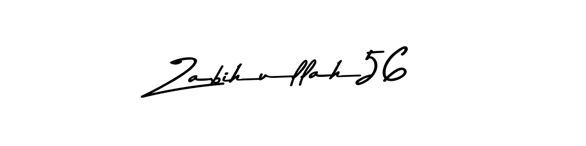Create a beautiful signature design for name Zabihullah56. With this signature (Asem Kandis PERSONAL USE) fonts, you can make a handwritten signature for free. Zabihullah56 signature style 9 images and pictures png