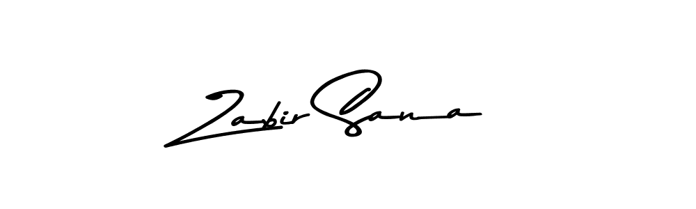 Create a beautiful signature design for name Zabir Sana. With this signature (Asem Kandis PERSONAL USE) fonts, you can make a handwritten signature for free. Zabir Sana signature style 9 images and pictures png