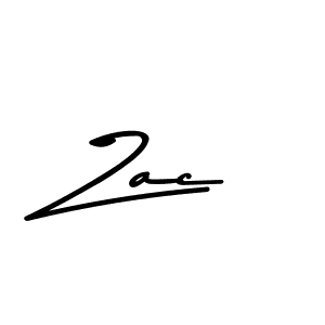 How to make Zac signature? Asem Kandis PERSONAL USE is a professional autograph style. Create handwritten signature for Zac name. Zac signature style 9 images and pictures png